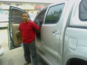 Julius, Save the Children driver in Mindanao