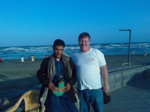 A New friend at the Beach At Aden, Yemen on My Last Day