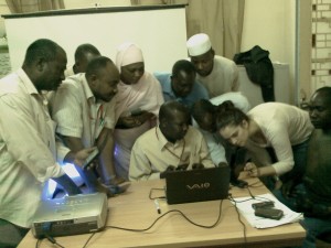 Staff Uploading Their Forms to PDA