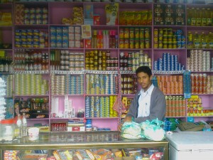 Shop in Aden, Yemen