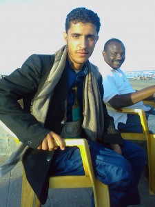 Yemeni Friend at the Beach - Aden, Yemen